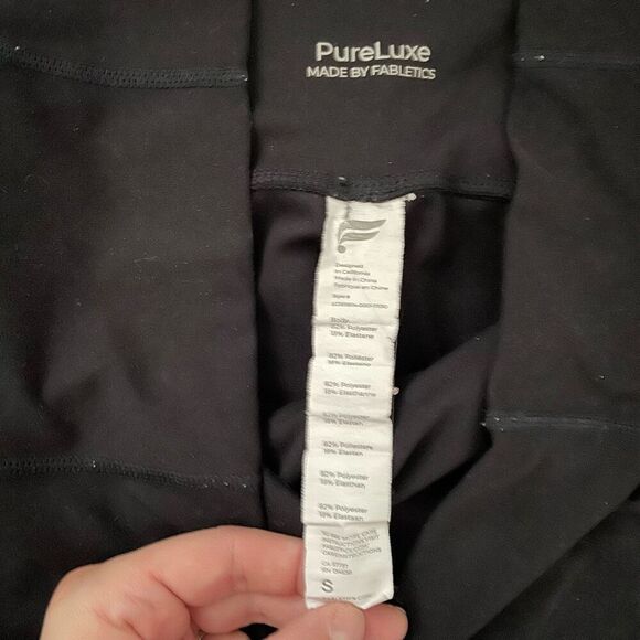 Fabletics maternity leggings size small black navy blue - Picture 8 of 9